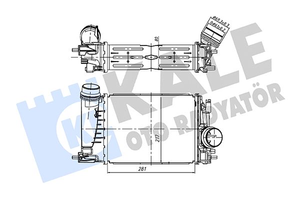ORJINAL 144962803R Turbo Radyatörü Renault Megane Iv 2016-2020
