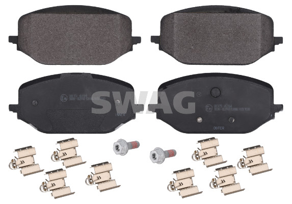 SWAG 33110921 Ön Fren Balatasi Opel Astra L 22> Combo E 19> Grandland X Citroen Berlingo Iii-C5 Iii-C4 18> Peugeot P308 Iii 21> P508 Iii 18> Partner-Rifter 18> Ds4 Ii-Ds7 21> Fiat Doblo 23>