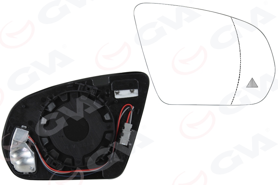 GKL 343475 Dis Dikiz Ayna Cami Sag Elektrikli. Kor Nokta Uyarili W205 14> W213 16> W222 17>