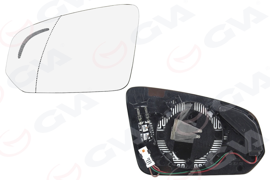 GVA 1199407 Ayna Cami Isitmali Asferik Sol Volvo S60 Ii-Iii S90 V60 V90 19> Şerit Asistanina Sahip Araçlar