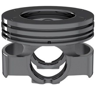 MAHLE 021PI00119010 Piston Segman Std -0.20mm Kisa Renault Megane Iv 18> Fluence 12> Kadjar 15>Trafic Iii 15> Talism An 18> Mercedes C-Class Om626 W205 S205 14> . 1.6dci R9m