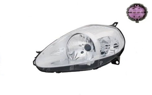 TYC FIA10PU015 F.Grande Punto Ön Far El.Mot.Krom Mor Soket Uyumlu Lh.08-09