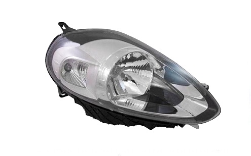 TYC FIA10PU019 20-C262-05-2b Far Sol Fiat Punto Evo 09> Elk. Motorlu Krom