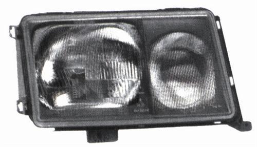 TYC MER1024001 Far Sag Halojen Mercedes W124 S124 C124 85>93