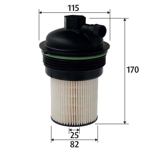 BSG 75-130-016 Yakit Filtresi Mazot Filtresi (Eleman) Mgn Iv/Talisman