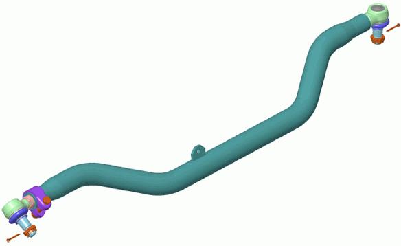 LEMFORDER 3841301 Lemfoerder Steering Tie Rod Iveco Magirus