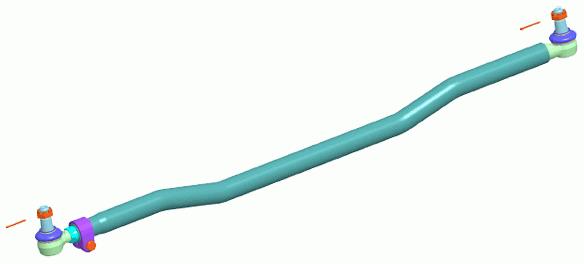 LEMFORDER 3841401 Lemfoerder Steering Tie Rod Iveco Magirus