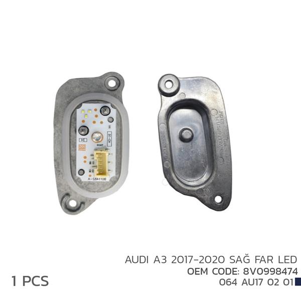 UNI-8V0998474 Modul Far Led Audi A3 2017-2020