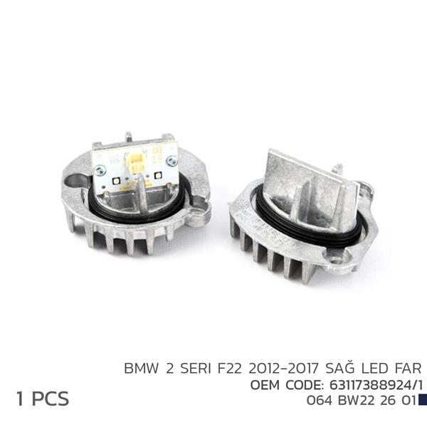 NIKEN 064BW222601 Led Modulu Sag Bmw F22 F23 F87