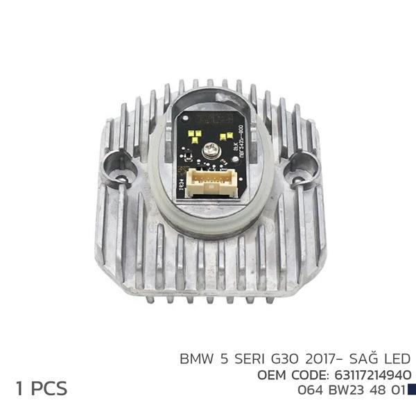 NIKEN 064BW234801 Bmw 5 Seri G30 2017- Sağ Led Modül 63117214940