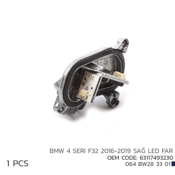 CARTEK TPBMW942 Led Modulu Sag Gunduz Fari Bmw F80 F82 F83 F32 F33 F36 13>