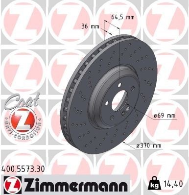 MER-A2224215100 Fren Diski ( Mercedes W222-C217 )