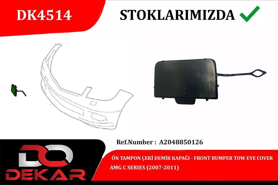 DEK-4514 On Tampon Ceki Demir Kapagi Amg C 2007 2011