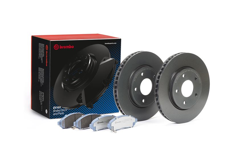 BREMBO KT08017 Fren Diski Ve Balata Seti Nissan Leaf Ze0 11-10->-Nissan Nv200-Evalia Bus 07-10->-Nissan Nv200 Van 02-10->