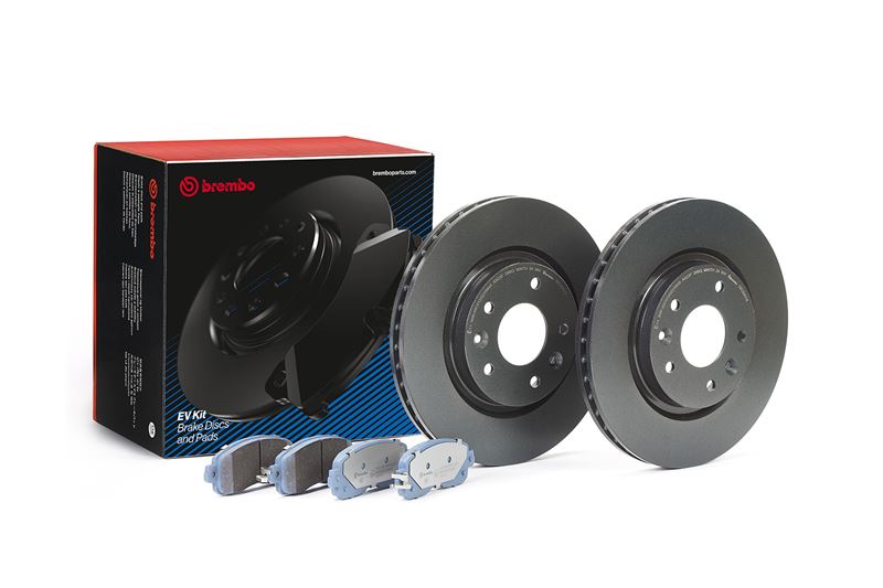 BREMBO KT08019 Fren Diski Ve Balata Seti Nissan Leaf Ze0 11-10->