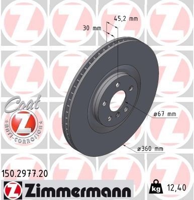 ZIMMERMANN 150.2978.20 Fren Balatasi On Sağ Bmw F20 F21 F30 F31 F32 F33 F36