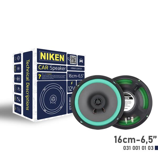 NIKEN 0310010103 Araç Hoparlörü 16cm 6.5inç /Adet