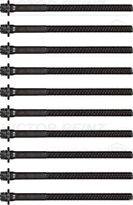 V.REINZ 143215501 Silindir Kapak Civata Saplama Takimi 10 Adet P306 97>02 P406 95>00 Xsara 97>00 1.8 16v Xu7jp4