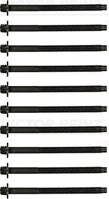 V.REINZ 143220601 Silindir Kapak Civata Takimi 10 Adet Astra L-Corsa F-Combo E-Crossland-Grandland-Mokka-Vivaro C-Pa Rtner- Berlingo-Rifter-Jumpy-P208-P301-P308-P508-P2008-P3008-P5008-C3-C4-C5-Focus-Transit-Kuga 1.5 H