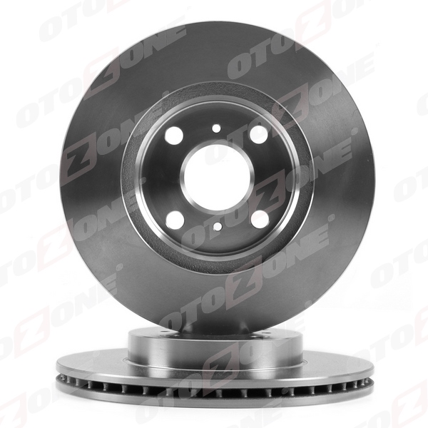 OTOZONE BD9044 Ön Fren Diski Hava Kanalli Toyota Yaris 1.0l 1sz-Fe Scp10 99-05 / 1.3l 2sz-Fe Scp12 99-05 / 1.3l 2 Nz-Fe Ncp10 99-05 - Büyük Tip - Arkalar Disk Ise 255 Çap X 4 Bijon - Adet Disk Fiyatıdır