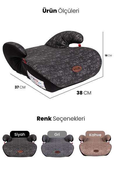 AFT MOJ15303178-K Bebek Koltuk Yükseltici Bodster Kahverengi Yaş Grup Ii-Iii/15-36 Kg
