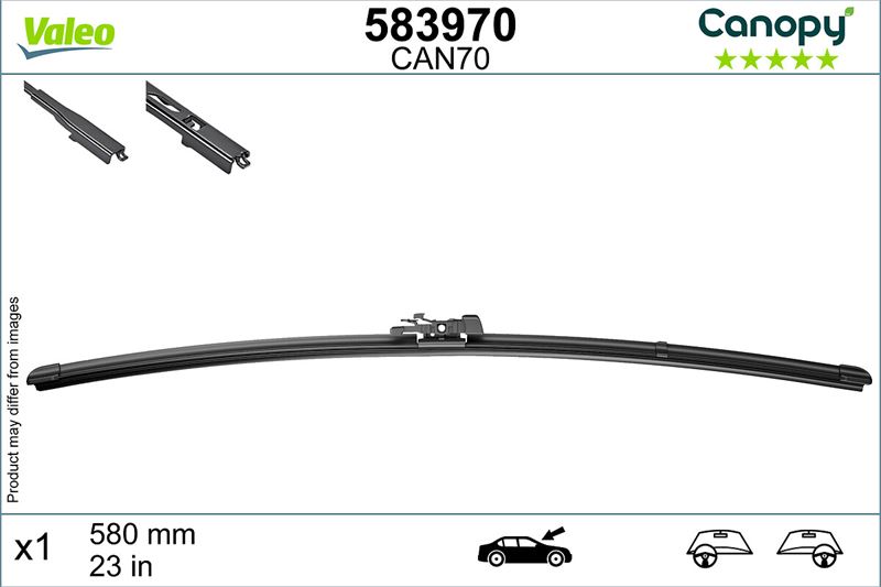 DEN-DF-094 Silecek Seti 580-475mm Jaguar S-Type 07-