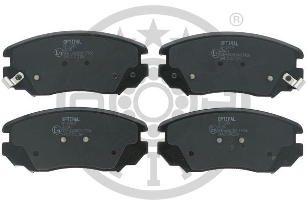 OPTIMAL BP-12409 Ön Fren Balatasi Insignia A 08>17 Malibu 12> Saab 9.5 10>12 296 Mm 16 İnç Jant