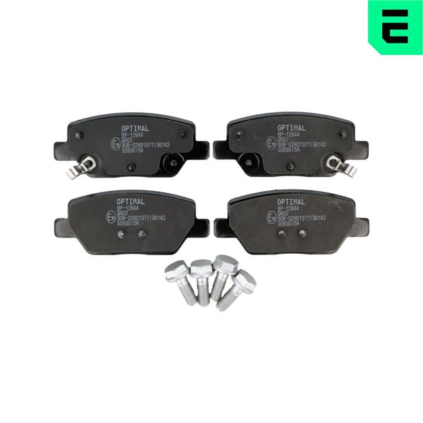 OPTIMAL BP-12844 Arka Balata Fiat Egea 16> 1.3d Mtj 1.4 1.6e-Torq 1.6d Mtj