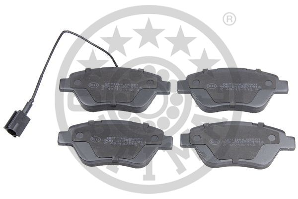 OPTIMAL BP-85801 Fren Balata Seti. Diskli Fren Ön Alfa Romeo Mito 955 Citro N Nemo Box Aa Nemo Estate Fiat 500 3 12 500 C 312 Bravo Ii 198 Fiorino Box Body-Estate 225 Grande Punto 199 Idea 350 Linea 32