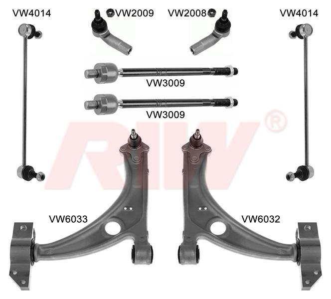 RIW VW8002 Tamir Kiti Ön Audi-Q3-8u 2011-2016 Seat-Alhambra-710 711 2010- Volkswagen-Cc-358 2011-2016 Volkswage N-Passat-V 3b3 B6 2005-2010 Volkswagen-Passat-Vi B7 2010-2014 Volkswagen-Sharan-7n1 7n2 2010- Volksw