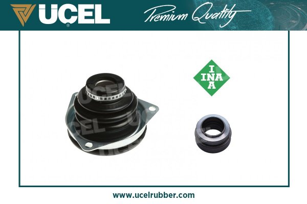 UCEL S10202B Aks Körüğü İç Sol Ina Rulmanli Diş Sacli Y.M. Renault Clio I B-C57 5-357 1.2-1.4-1.8-1.9 D