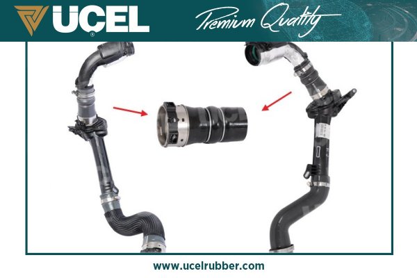 UCEL S15161 Turbo Hortumu Küçük Plastik Parça Hariç Renault Megane Iii 09> Fluence 09> 1.5dci