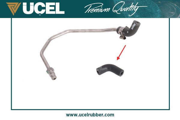 UCEL S15989 Turbo Manifold Borusu Hortumu Megane Iii-Iv Trafic Iii-Talisman-Scenic Iv-Fluence Espace V 1.6 Dci