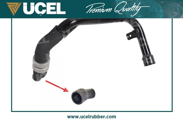 UCEL S51339 Turbo Hortumu Küçük Parça Peugeot Boxer-Citroen Jumper Iii Fiat Ducato 2.2 Hdi 06>