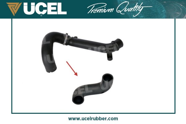 UCEL S52509 Turbo Hortumu Plastik Boru Hariç Peugeot Bipper-Citroen Nemo 07> 1.4 Hdi