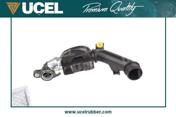 UCEL S52590 Turbo Manifold Susturucu Borusu Peugeot P207 07>12 Citroen C2 05>09 C3 09>16 1.6 Hdi Dv6ted4