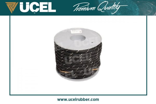 UCEL S11606 10.0mm X 15.0mm Üst Kat Örgülü Yakit Hortumu Universal B Tipi
