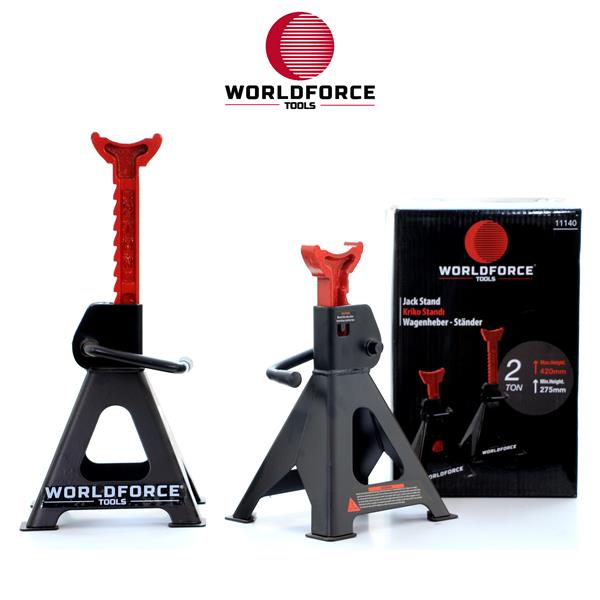 WORLDFORCE 11140 Kriko Standi 2 Ton Garaj Ekipmanlari Hirdavat
