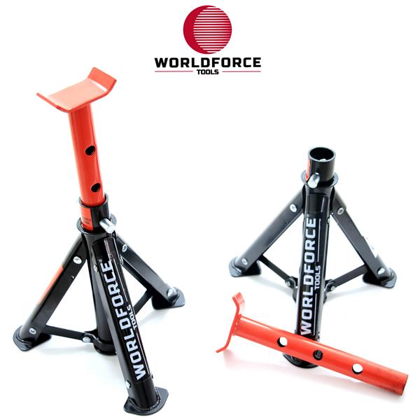 WORLDFORCE 11145 Kriko Standi 2 Ton Katlanir Garaj Ekipmanlari Hirdavat