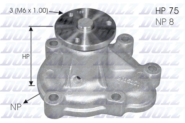 DOLZ O144 Devirdaim Astra H 1.7cdti 74/81/92kw 06>Corsa D-Meriva-Zafira B