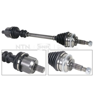 RN-8205A Komple Aks Sol On Renault Megane I (Ba0/1) 1.6i 16v A-T Absli 44 Dis Uzunluk 634 Mm 1996-2003