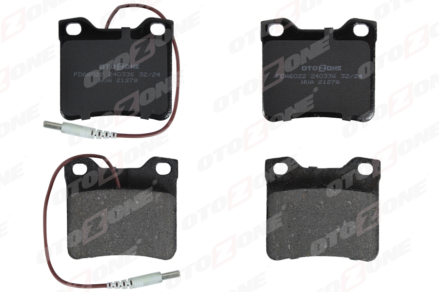 OTOZONE FDA6022 Fren Balatasi Arka Mercedes W638 B901 B902 . Peugeot 406 605
