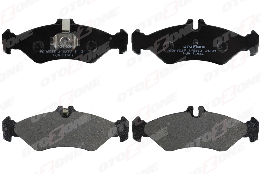 OTOZONE FDA6025 Fren Balatasi Arka Mercedes Sprinter B901>B904 . Vw Lt 28-35-46 Kulakli Kucuk Tip