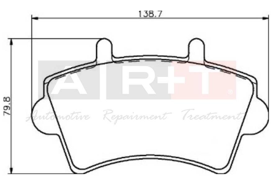 ART A02.1746 Ön Balata Master Movano Ii Iii 01 > Nissan Interstar 02> 402993