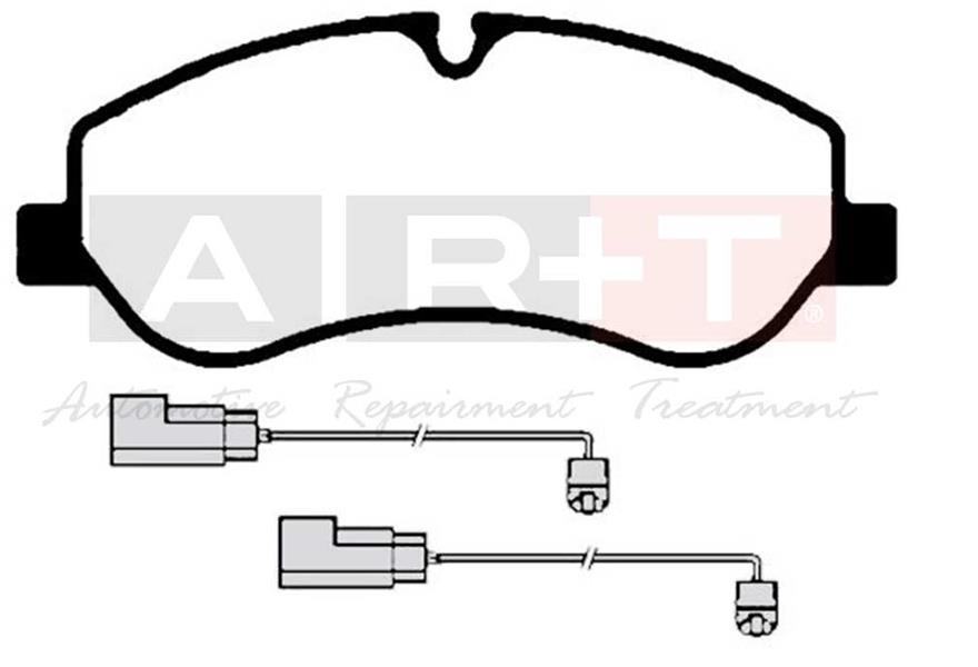 ART A03.2661 Ön Balata Ford Transit V363 14> -Transit Custom 2.2 Tdci 12> Kablolu
