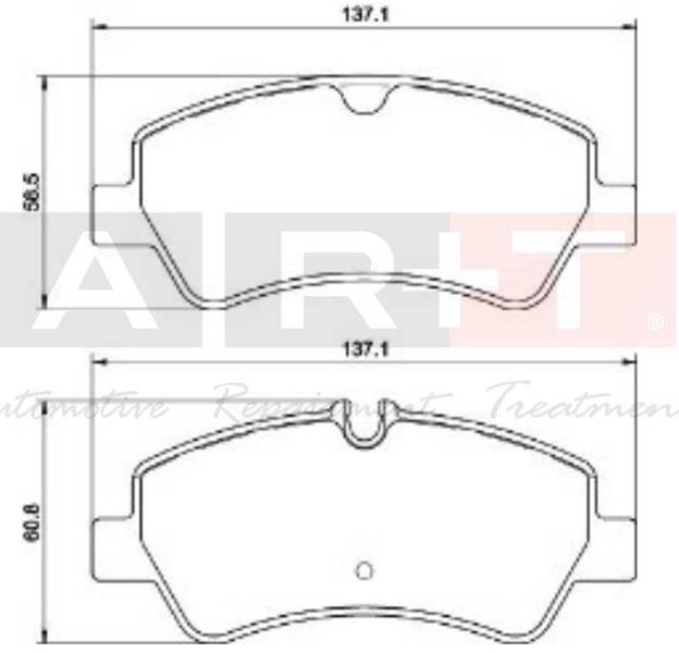 ART A03.2662 Arka Balata Ford Tourneo Custom-Transit Custom 2.2 Tdci 12 > Kablolu