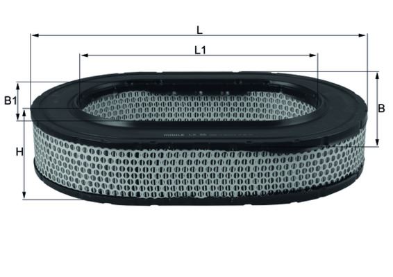 FILT AE 345/1 Hava Filtresi  123-126-116