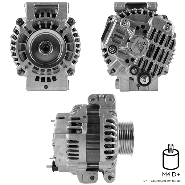 MITSUBISHI A4TR5291 Alternator 24v 100 Amp Scania