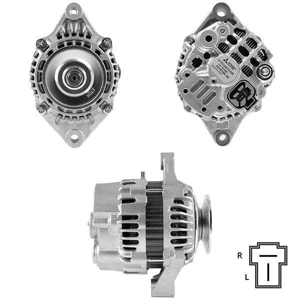 MITSUBISHI A7TCA077 Alternator 12v 45 Amp Kubota