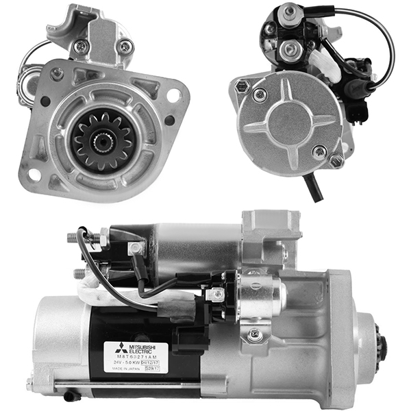 MITSUBISHI M8T63271 Mars Motoru 24v 5.0 Kw 12 Dis Man Tga-Tgl-Tgm